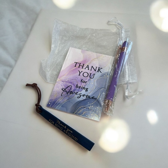 Thank you Gift Set Appreciation Engraved Gift Book and Pen - Picture 7 of 7